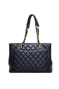 CHANEL GRAND SHOPPING TOTE (GST) CAVIAR BLACK