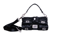 FENDI MULTIPOCKET BAGUETTE NYLON BLACK