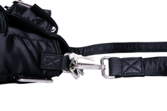 FENDI MULTIPOCKET BAGUETTE NYLON BLACK
