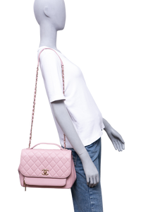 CHANEL BUSINESS AFFINITY CAVIAR LIGHT PINK