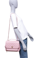 CHANEL BUSINESS AFFINITY CAVIAR LIGHT PINK