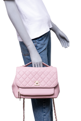 CHANEL BUSINESS AFFINITY CAVIAR LIGHT PINK