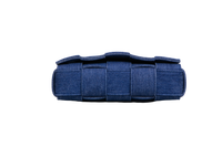 BOTTEGA CASSETTE INTRECCIATO DENIM BLUE