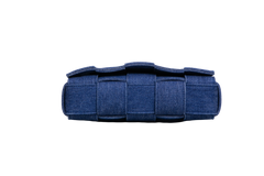 BOTTEGA CASSETTE INTRECCIATO DENIM BLUE