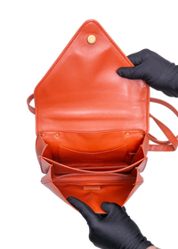 BOTTEGA MOUNT ENVELOPE CROSSBODY ORANGE