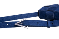 BOTTEGA CASSETTE INTRECCIATO DENIM BLUE