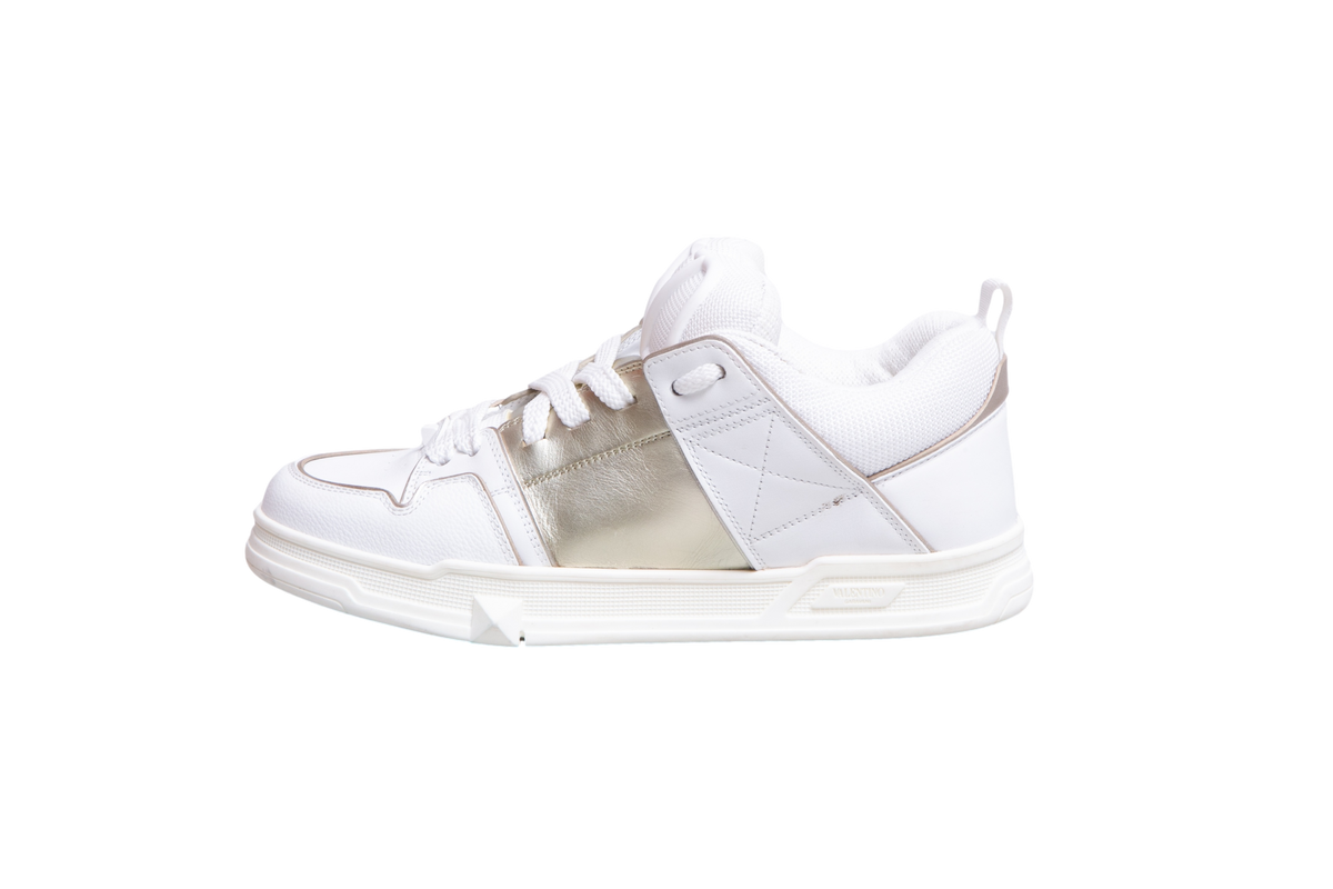 VALENTINO SNEAKER OPEN SKATE WHITE/GOLDEN