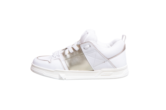 VALENTINO SNEAKER OPEN SKATE WHITE/GOLDEN