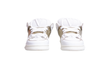 VALENTINO SNEAKER OPEN SKATE WHITE/GOLDEN