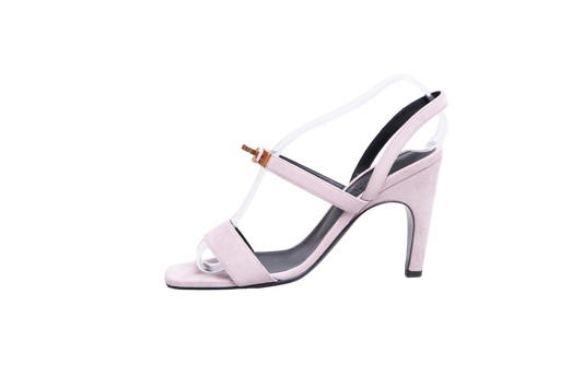 HERMÈS SANDAL GLAMOUR 75 ROSE PORCELAINE