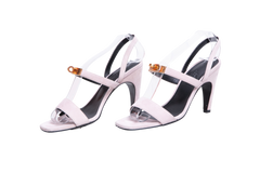 HERMÈS SANDAL GLAMOUR 75 ROSE PORCELAINE