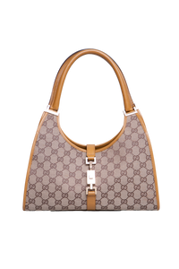 GUCCI JACKIE VINTAGE GG CANVAS SHOULDER