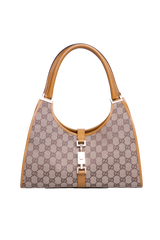 GUCCI JACKIE VINTAGE GG CANVAS SHOULDER