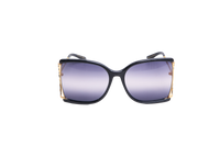 GUCCI SQUARE GG LOGO ACETATE BLACK