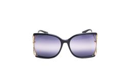 GUCCI SQUARE GG LOGO ACETATE BLACK