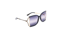 GUCCI SQUARE GG LOGO ACETATE BLACK