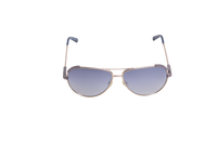 CHLOÉ ERIA AVIATOR METAL GOLD LENSES GRADIENT