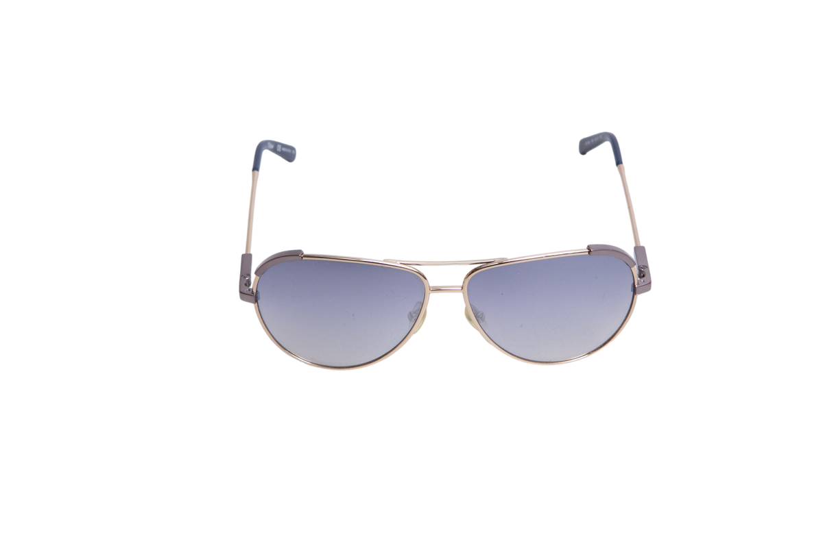 CHLOÉ ERIA AVIATOR METAL GOLD LENSES GRADIENT
