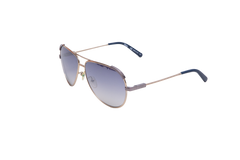 CHLOÉ ERIA AVIATOR METAL GOLD LENSES GRADIENT