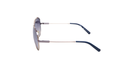 CHLOÉ ERIA AVIATOR METAL GOLD LENSES GRADIENT