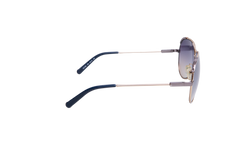 CHLOÉ ERIA AVIATOR METAL GOLD LENSES GRADIENT