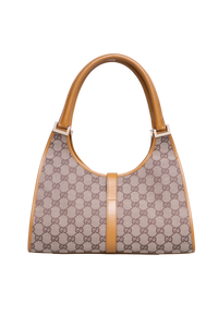 GUCCI JACKIE VINTAGE GG CANVAS SHOULDER