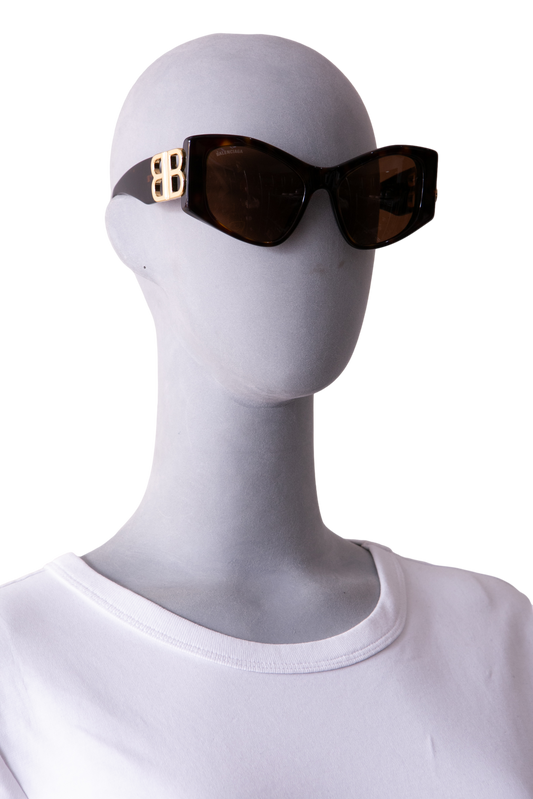 BALENCIAGA DYNASTY CATEYE TORTOISE