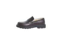 LOEWE BLAZE LOAFERS DARK BROWN - 35 BR