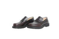 LOEWE BLAZE LOAFERS DARK BROWN - 35 BR