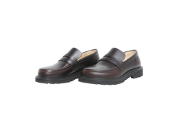 LOEWE BLAZE LOAFERS DARK BROWN - 35 BR