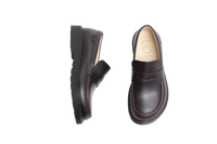 LOEWE BLAZE LOAFERS DARK BROWN - 35 BR
