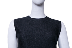 DIOR BLUSA PRETA LUREX