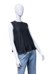 DIOR BLUSA PRETA LUREX