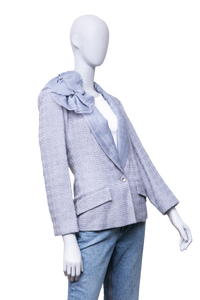 DIOR VESTE DORIA BOUCLE GRIS