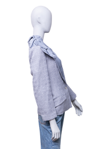 DIOR VESTE DORIA BOUCLE GRIS