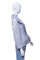 DIOR VESTE DORIA BOUCLE GRIS