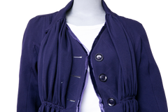 DIOR BLAZER VINTAGE 100% WOOL PURPLE