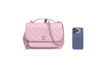 CHANEL BUSINESS AFFINITY CAVIAR LIGHT PINK