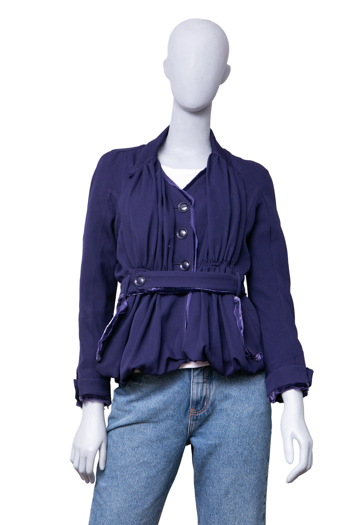 DIOR BLAZER VINTAGE 100% WOOL PURPLE