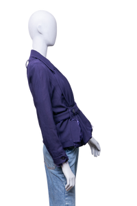 DIOR BLAZER VINTAGE 100% WOOL PURPLE