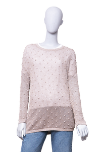 DIOR SWEATER LUREX BRONZE & SHINE