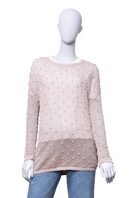 DIOR SWEATER LUREX BRONZE & SHINE