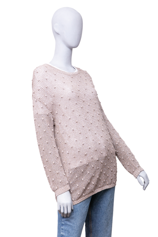 DIOR SWEATER LUREX BRONZE & SHINE