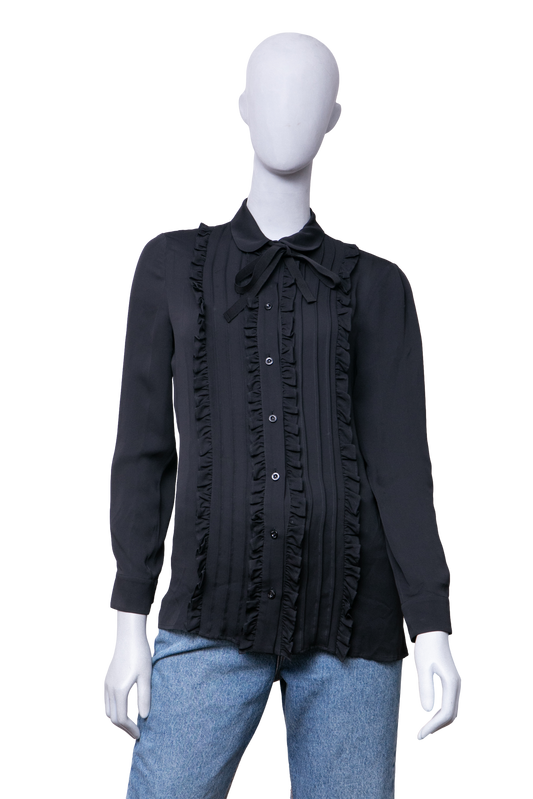 GUCCI SHIRT BLACK LONG SLEEVE