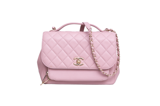 CHANEL BUSINESS AFFINITY CAVIAR LIGHT PINK