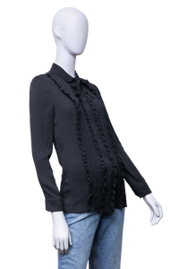 GUCCI SHIRT BLACK LONG SLEEVE
