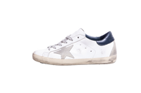 GOLDEN GOOSE SNEAKER DELUXE BRAND SUPERSTAR WHITE/NAVY
