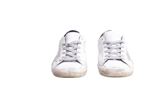 GOLDEN GOOSE SNEAKER DELUXE BRAND SUPERSTAR WHITE/NAVY