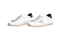 GOLDEN GOOSE SNEAKER DELUXE BRAND SUPERSTAR WHITE/NAVY