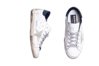 GOLDEN GOOSE SNEAKER DELUXE BRAND SUPERSTAR WHITE/NAVY